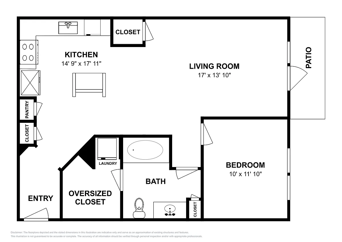 Floor plan Verdoyer