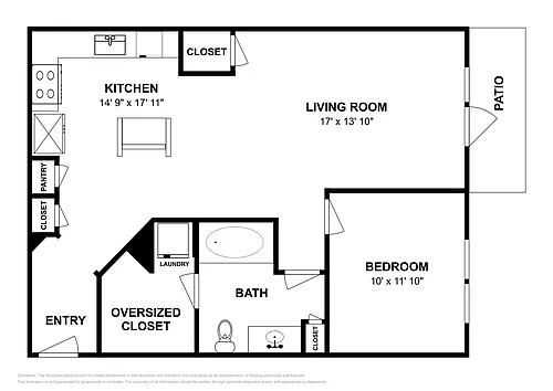 Floor plan Verdoyer