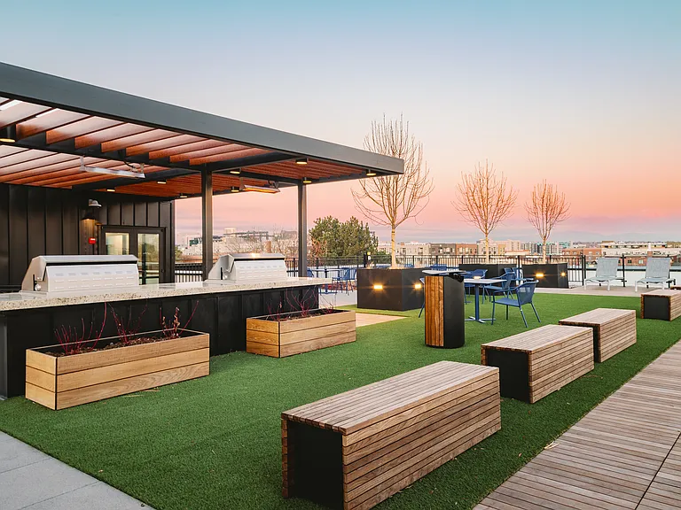 Rooftop terrace