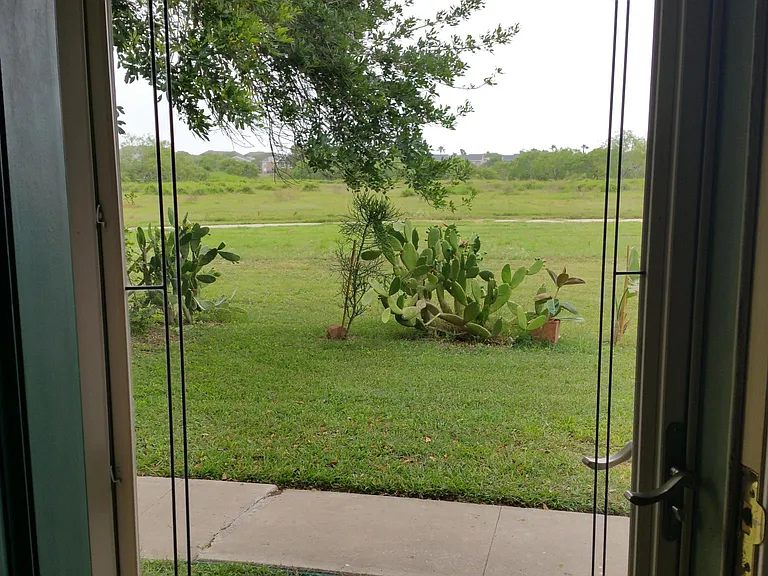 view outside front door