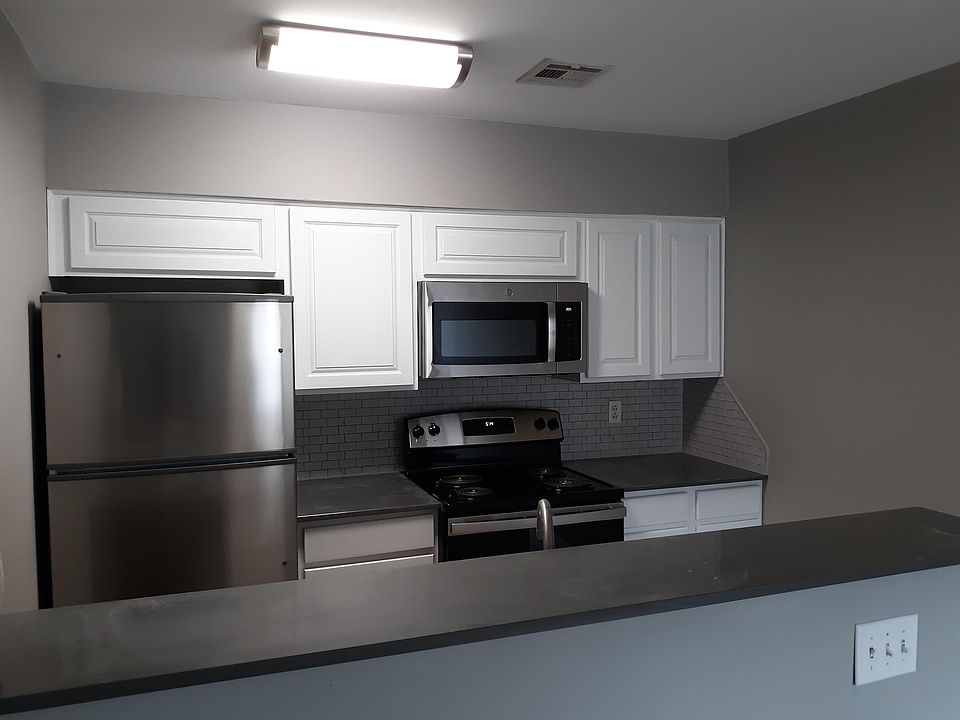 Apartment will be remodeled this summer to include these cabinets and appliances!