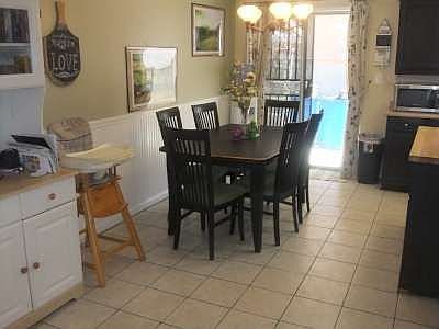 dining in kitchen