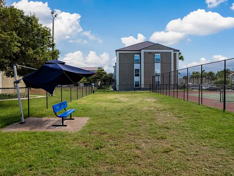 Dog park for our four-legged residents