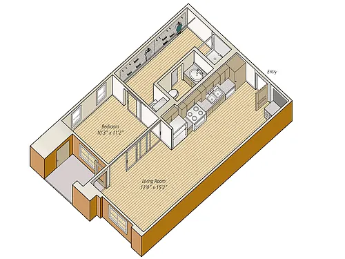 Floor plan A15