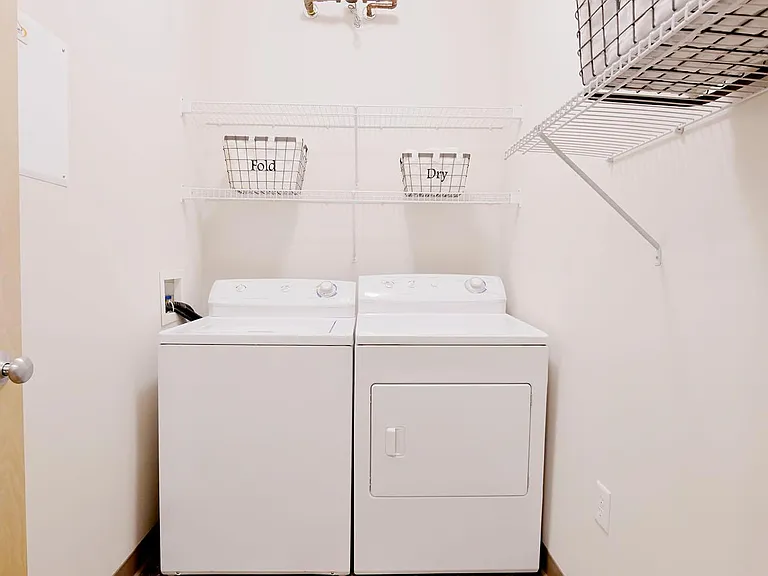 1K (one bedroom + den) Laundry Room