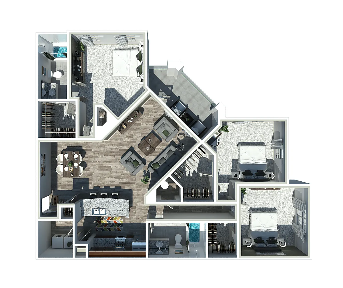 Floor plan Violet