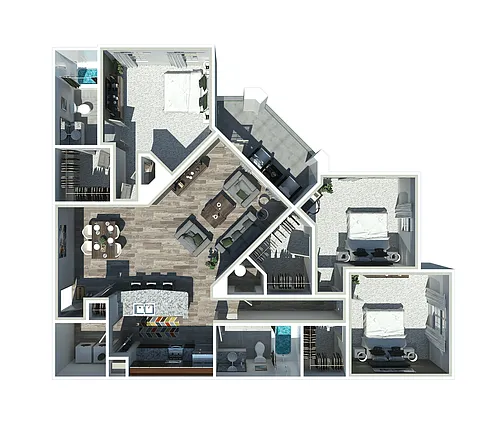 Floor plan Violet
