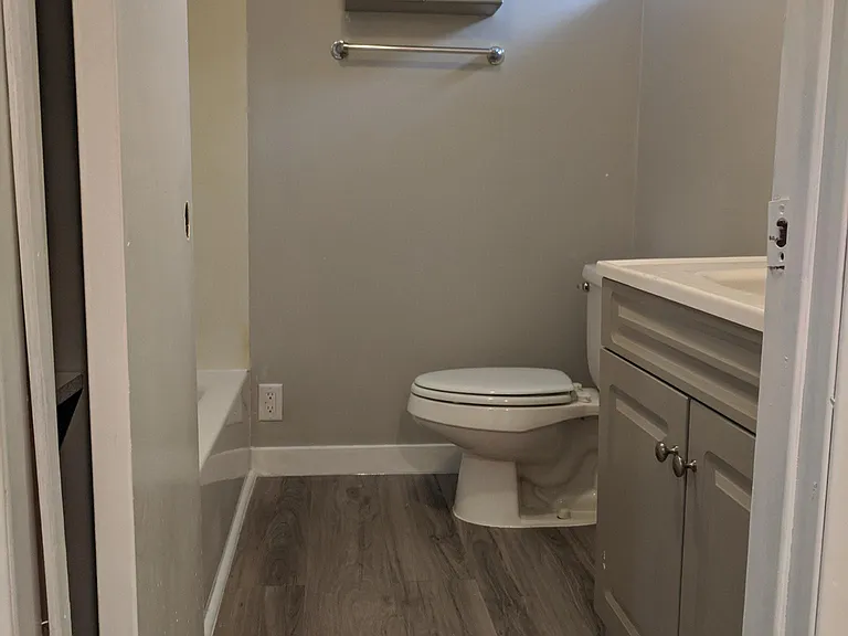 Basement bathroom