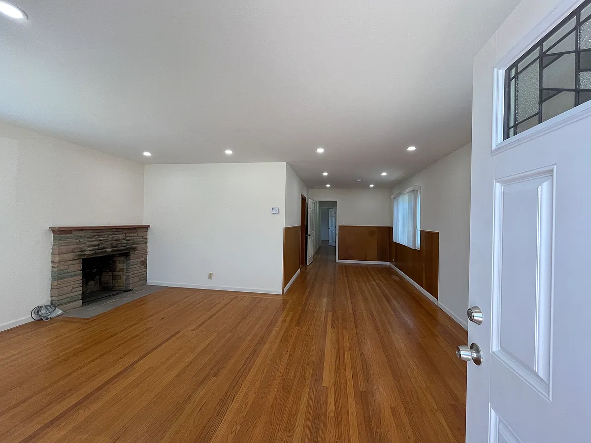Living Room & Dining Room - View from the Entry - Fairmount Ave