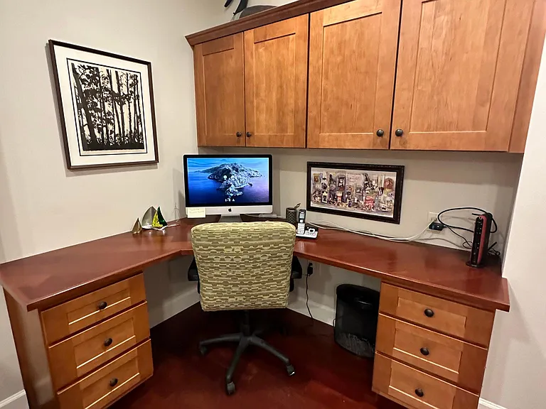 Office with two desks