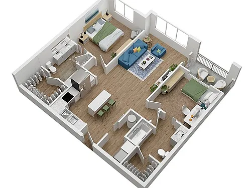Floor plan The Ortega