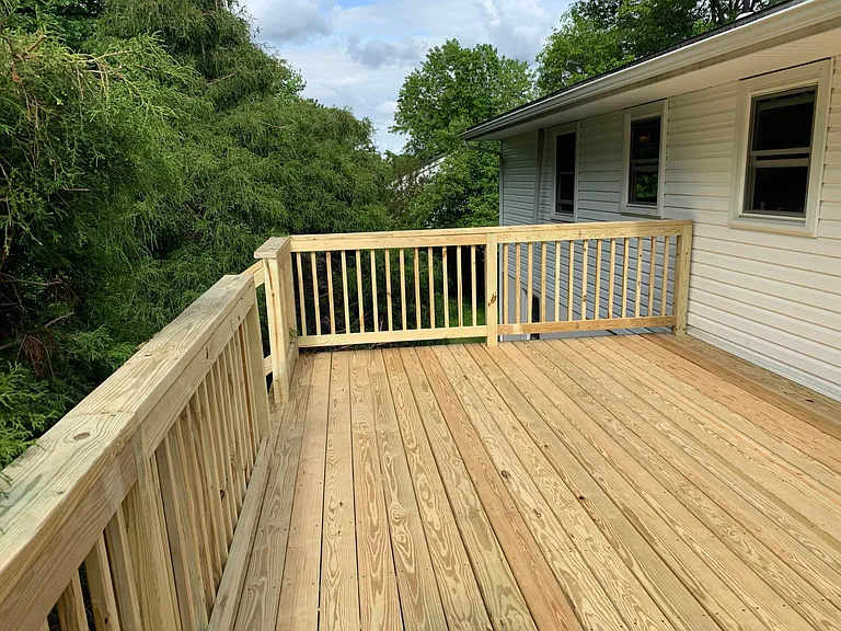 Back deck