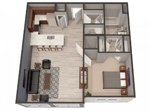 Floor plan 1F - Alt