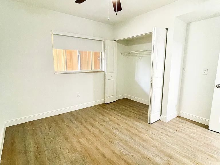 Spacious Bedrooms with Closets