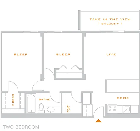 Floor plan The Broadway