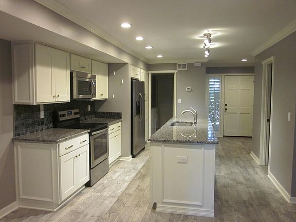 Bright track and ceiling lights