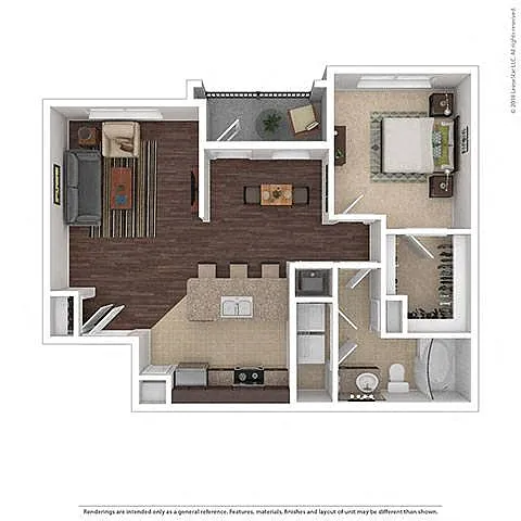 Floor plan A1B