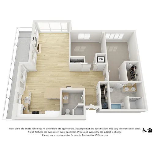 Floor plan Salon