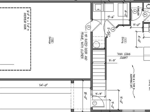 Two car layout, units vary