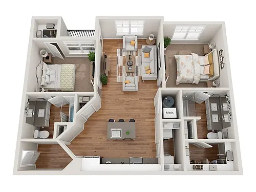 Floor plan Atlantic