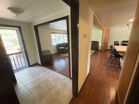 Upstairs entry way and living space