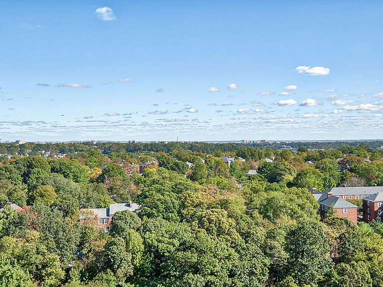 Overlooking Washington DC and the National Monuments