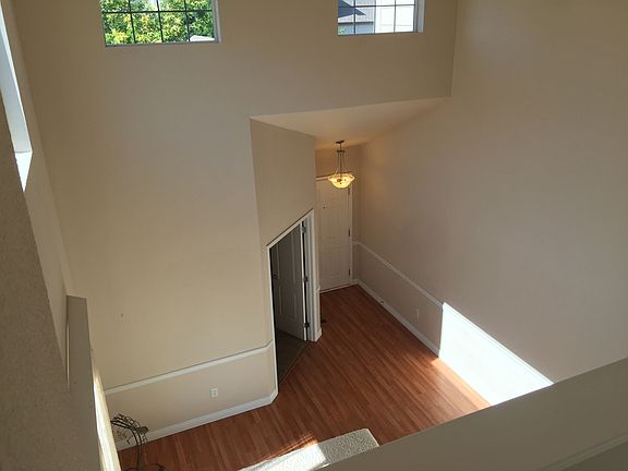 Overlooking main entry from loft