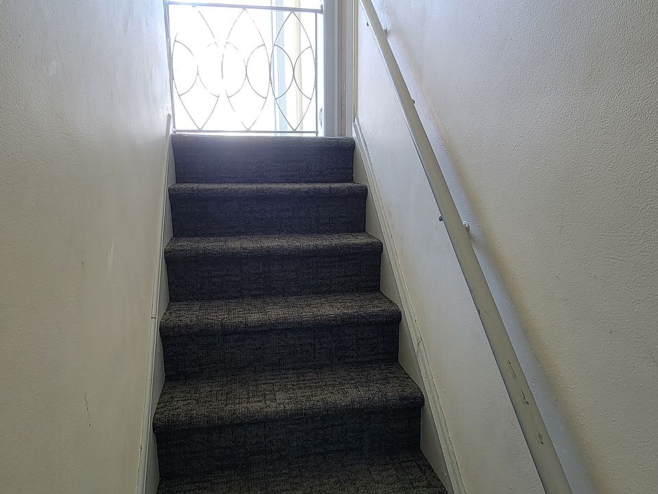 Private stairs to the apartment