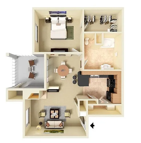 Floor plan A3R