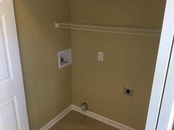 Washer dryer hookups