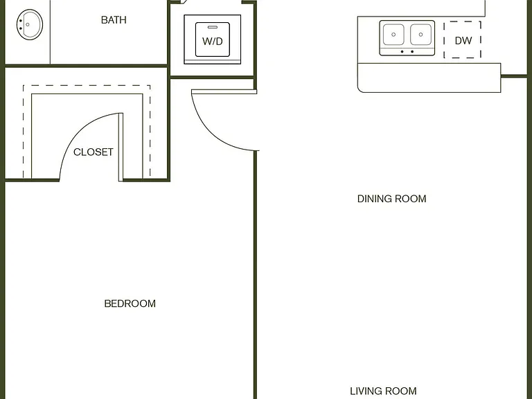 A3 60 floor plan High Point Uptown