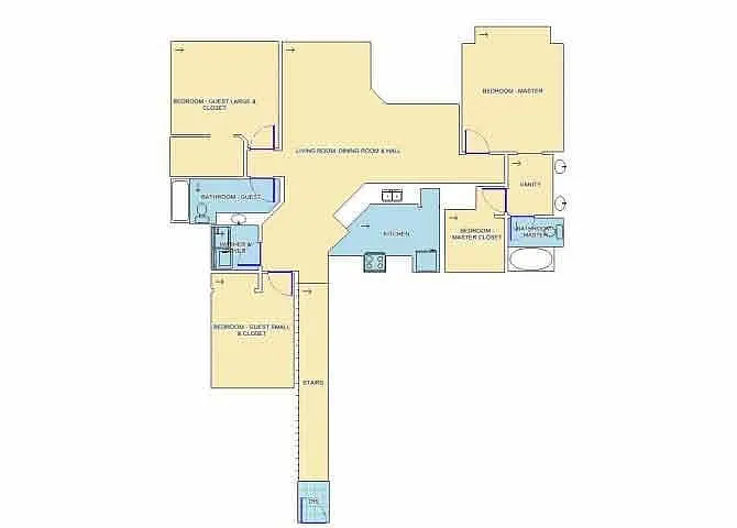 Floor plan The Glasgow