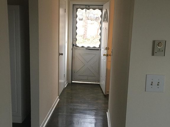 1st Floor corridor to a back door.