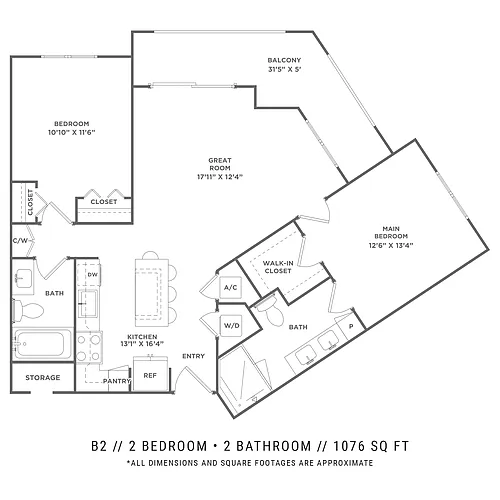 Floor plan B2