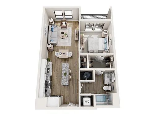 Floor plan A2a