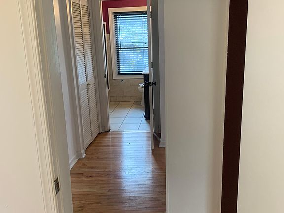 Entrance into Apartment looking into bathroom