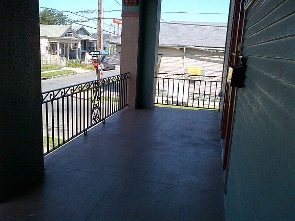 view from porch