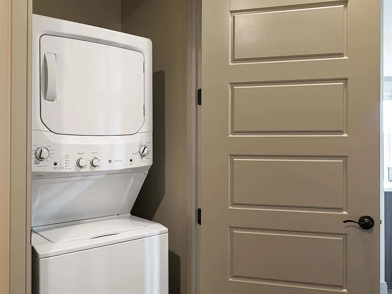 In-unit washer and dryer