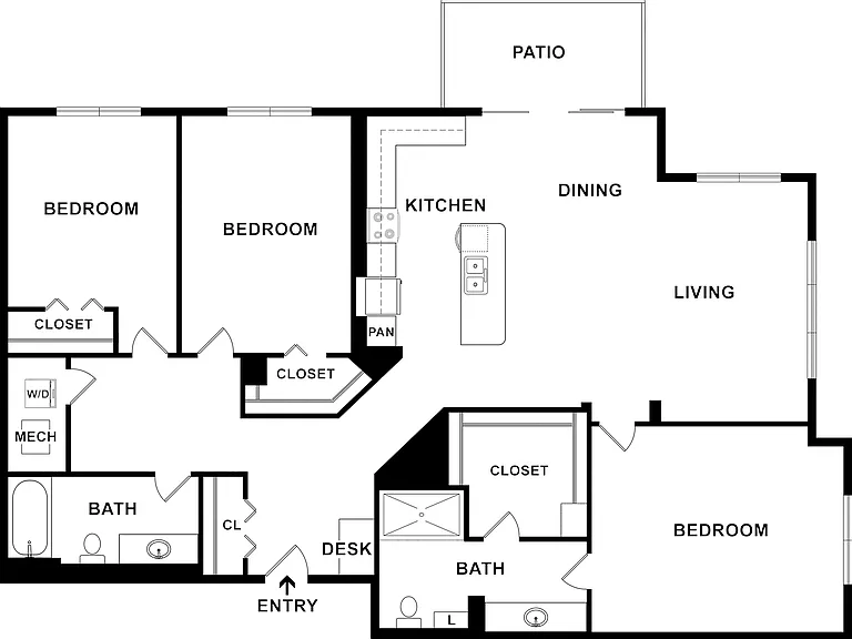 C1 Floor plan C1 Floor plan