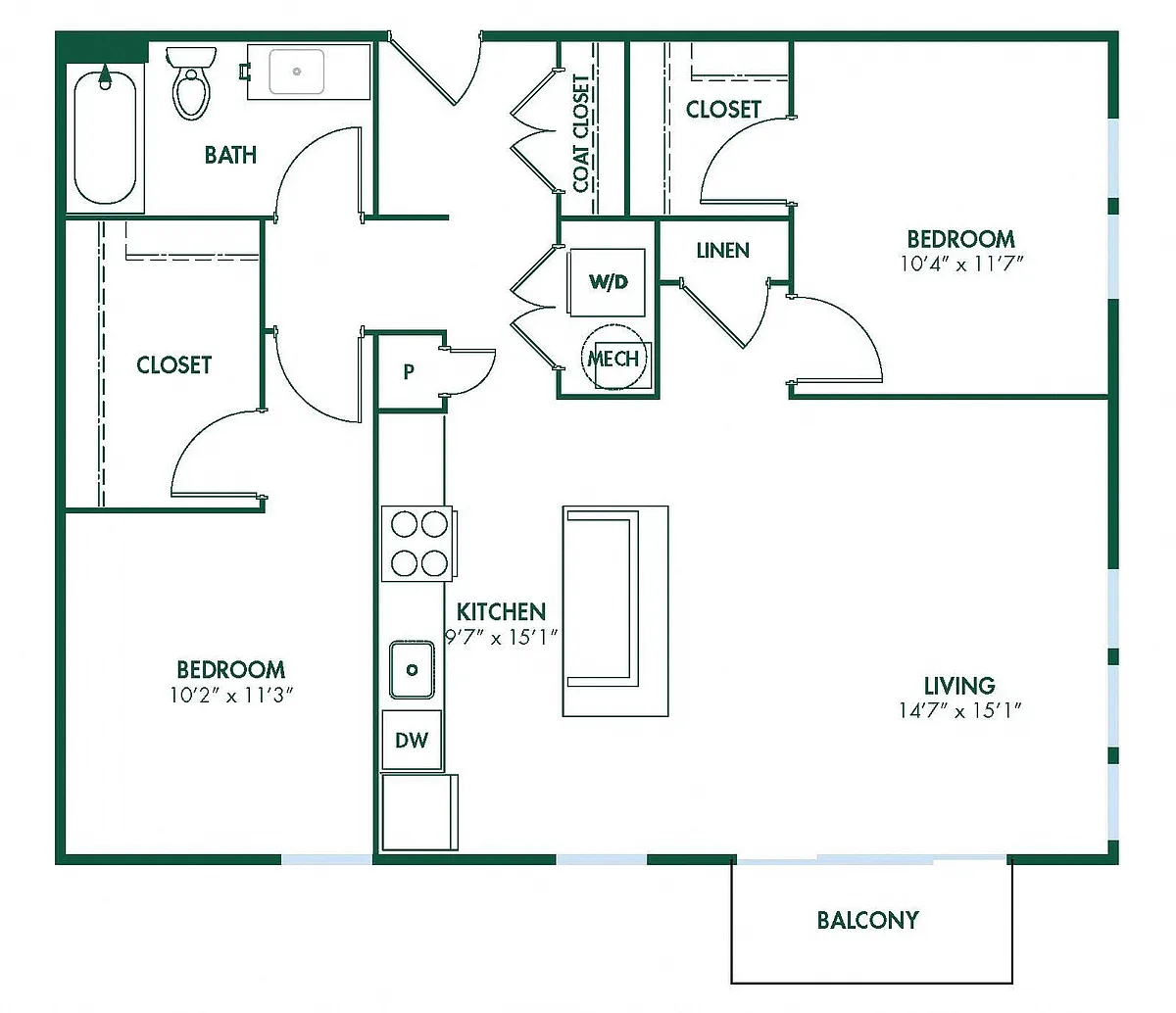 Floor plan B4