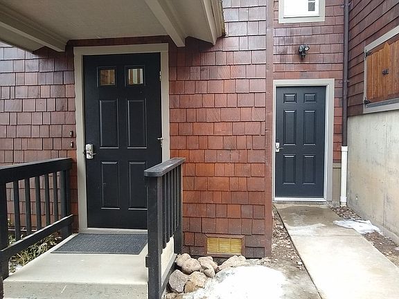 Storage room door on Right