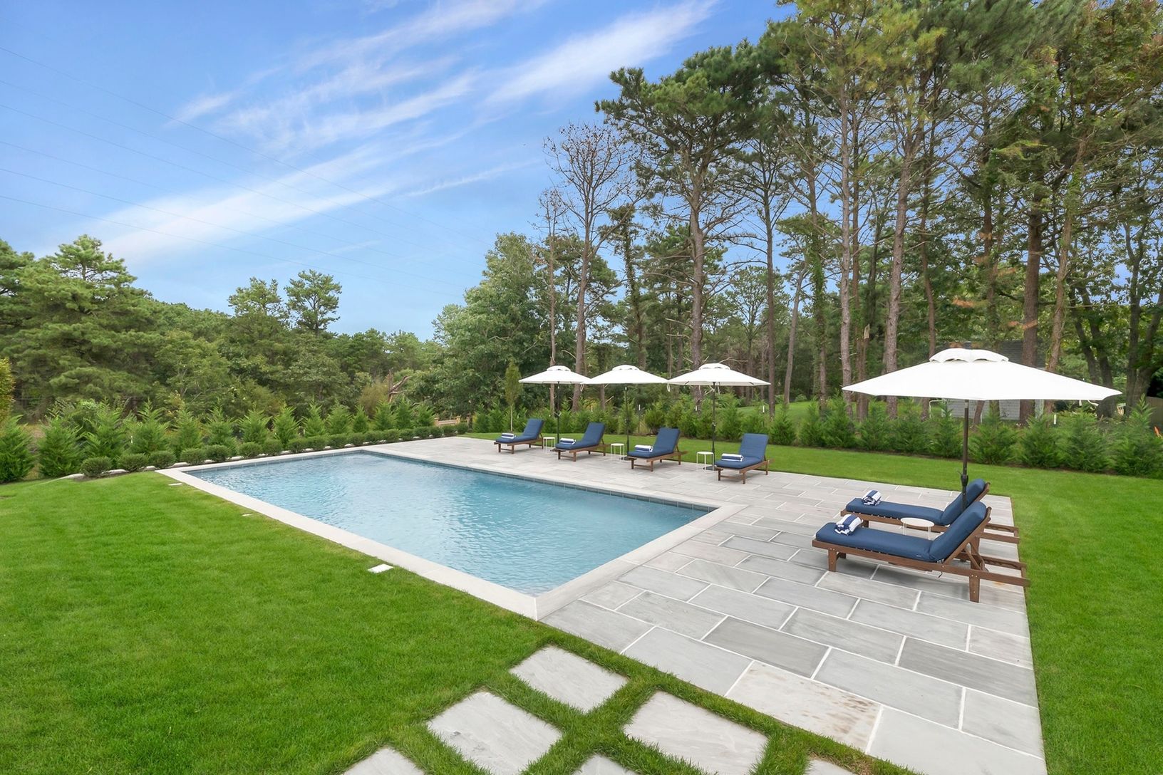  Plenty of Patio for Chaise Lounges