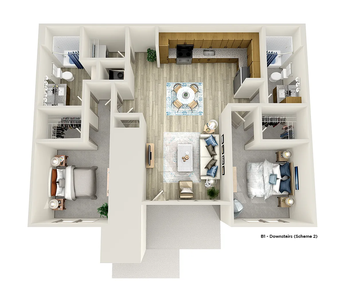 Floor plan B1G