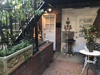 Courtyard and private entrance