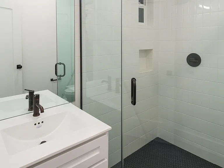 Renovated bathroom