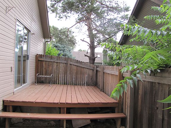 Deck off dining room