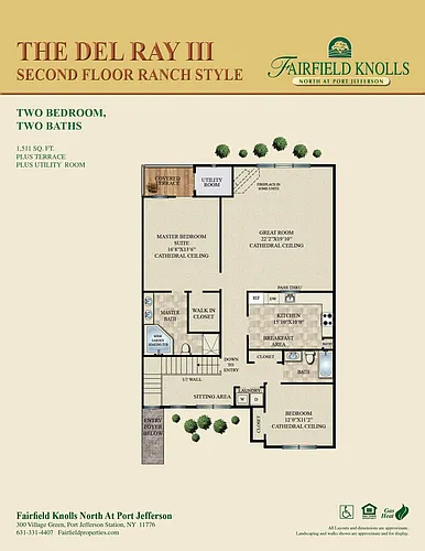 Floor plan Del Ray III