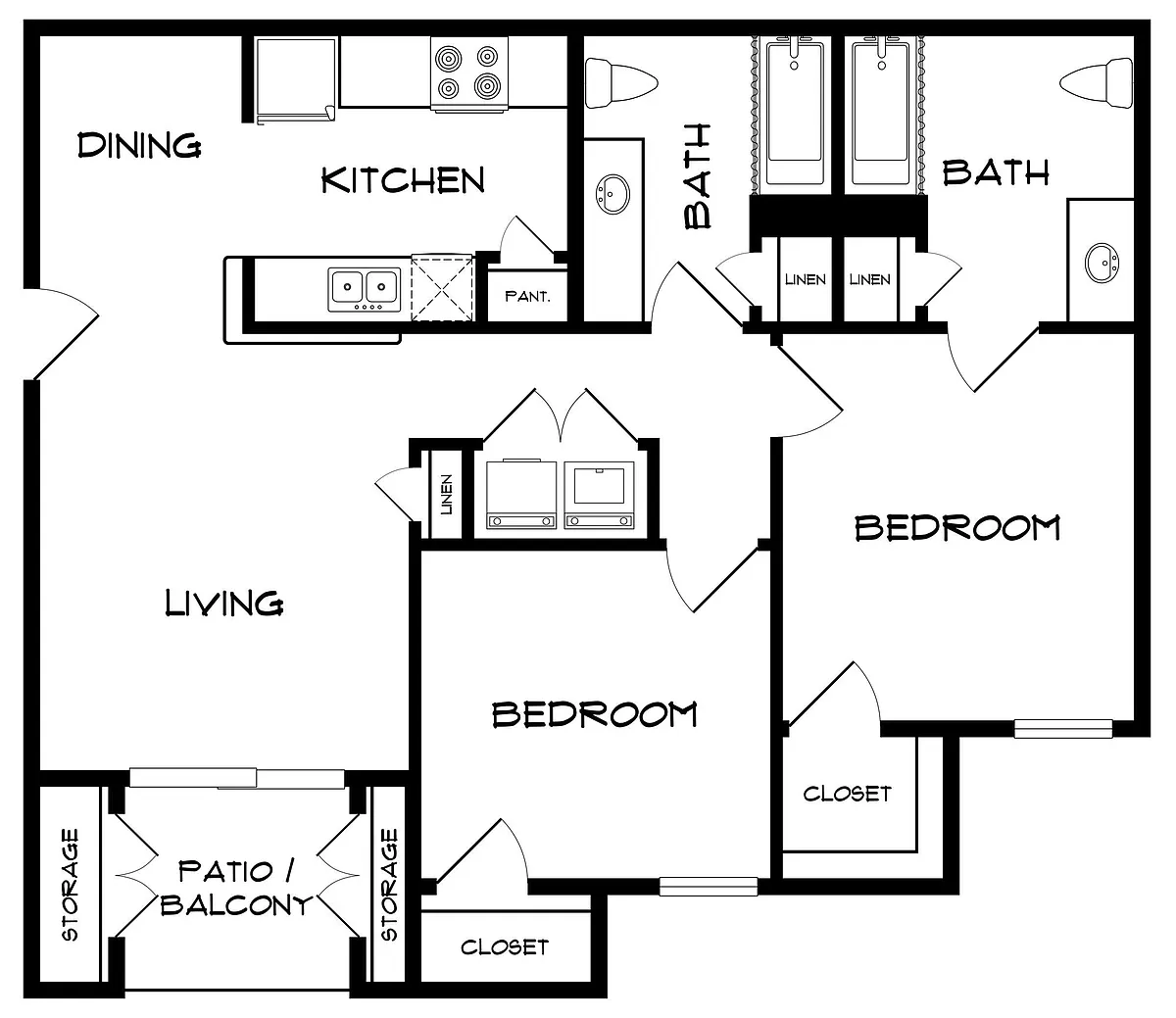 Floor plan B1