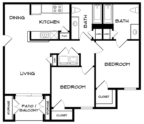 Floor plan B1