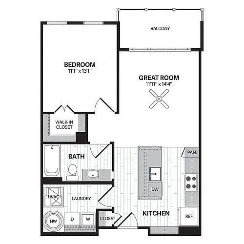 Floor plan AA1